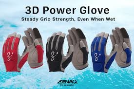 Zenaq 3-D power Glove black LL